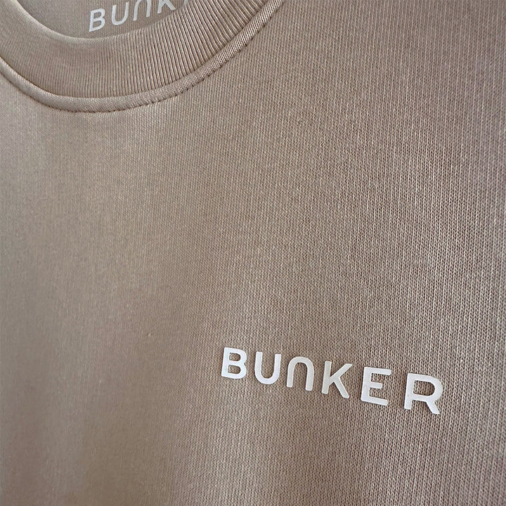 Logo Sweatshirt Desert Dust