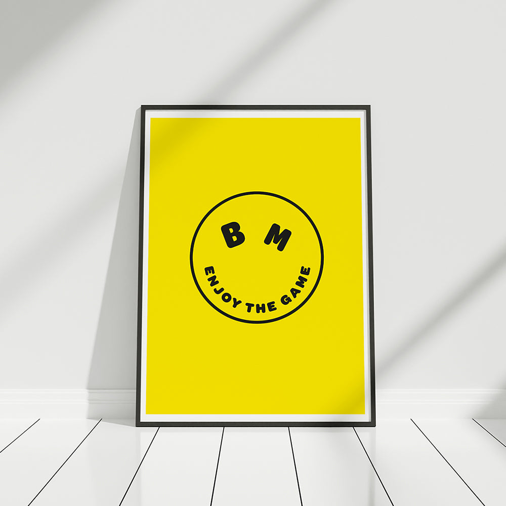 Bunker Smiley A4 Print