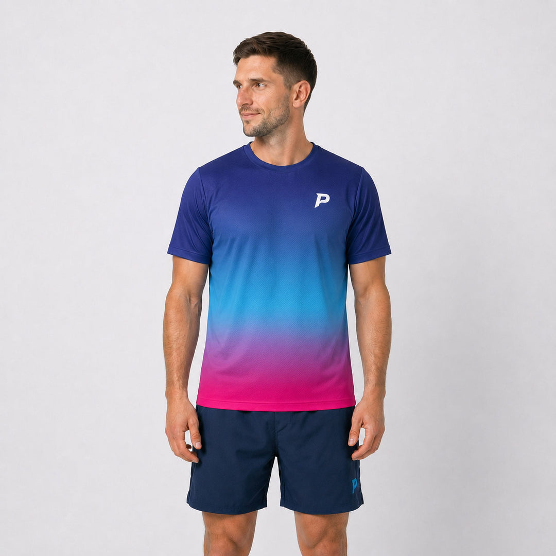 Padel Faze Tech Tee – Blue
