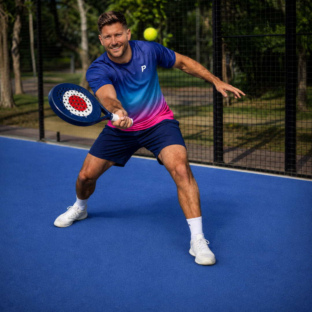 Padel Faze Tech Tee – Blue