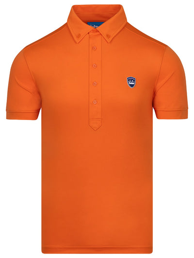 CMAX Frank Polyester Polo Shirt - Orange - Medium (sample)