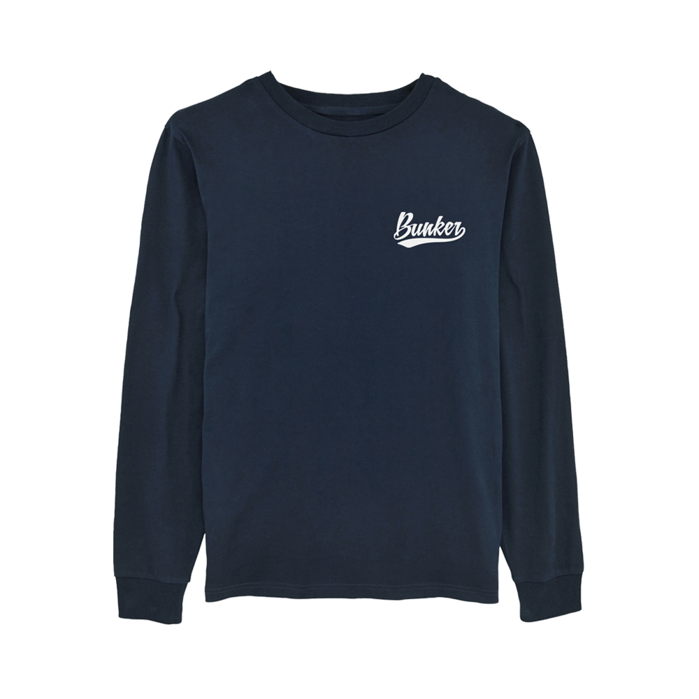 Let the 'Golf Times' Roll Long Sleeve T Shirt Navy