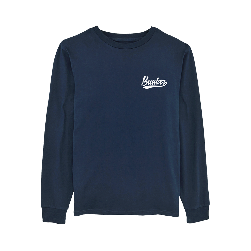 Golf Times Roll Long Sleeve T Shirt Navy