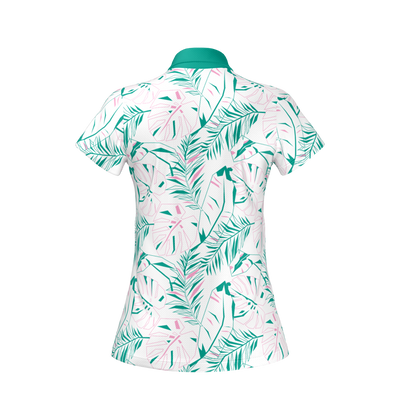 Geo Palm Polo MFY - Green