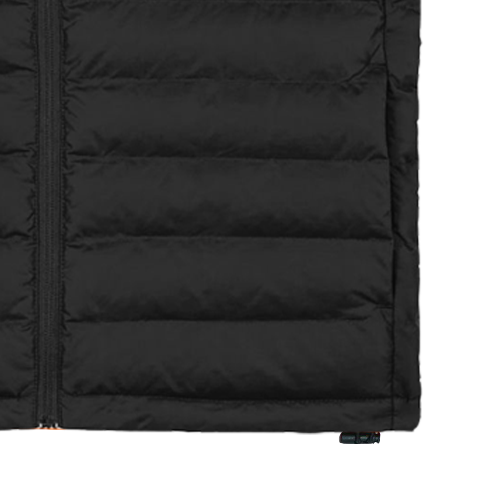 Bunker Tech Logo Gilet - Black