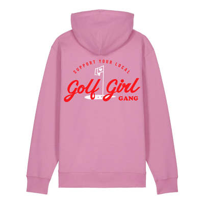 Girl Gang Hoodie Pink