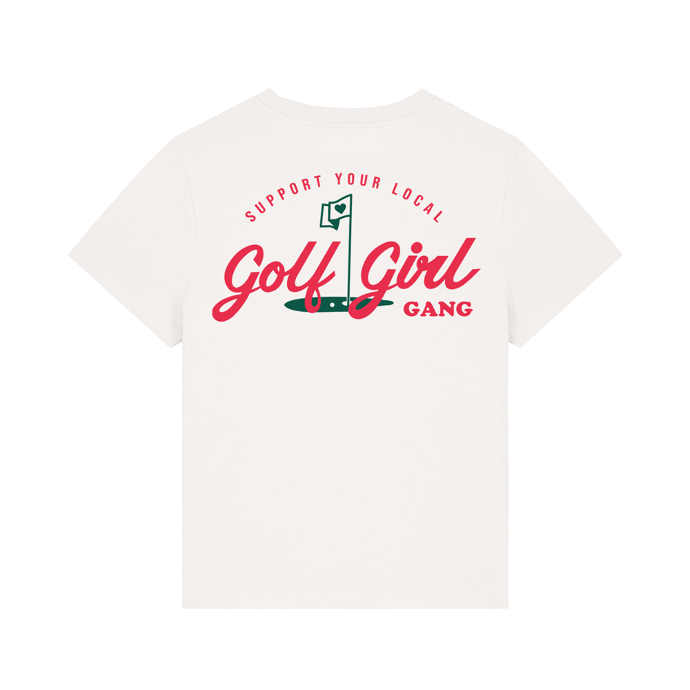 Girl Gang T Shirt Off White