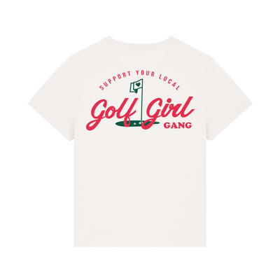 Girl Gang T Shirt Off White