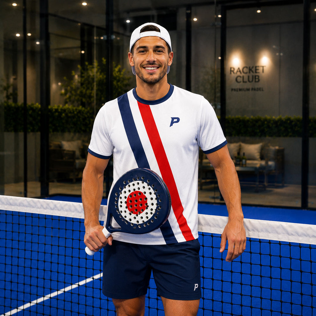 Padel Glide Tech Tee – White