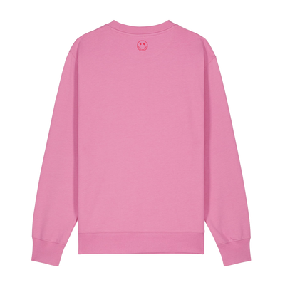 Heart Sweatshirt Pink