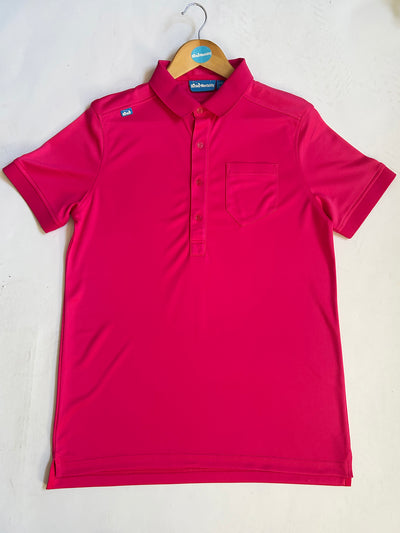 CMAX Jack Polyester Polo Shirt - Hot Pink - Medium (sample)