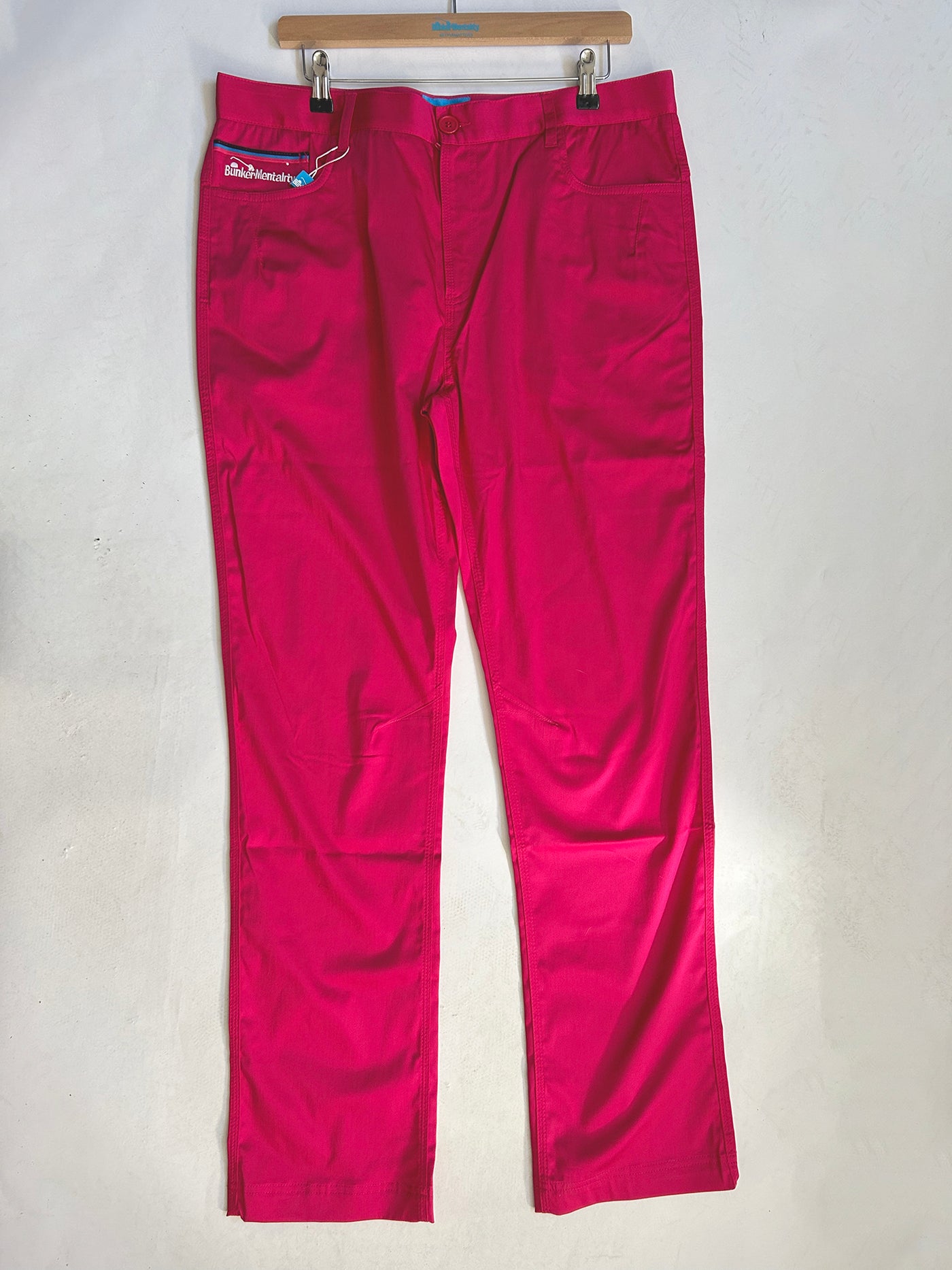 Trouser Cotton Elastane  - Pink - 36 / 34 (Sample)