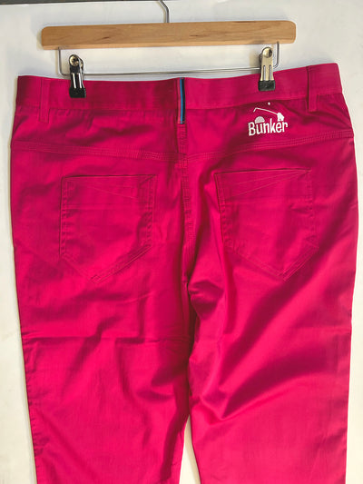 Trouser Cotton Elastane  - Pink - 36 / 34 (Sample)