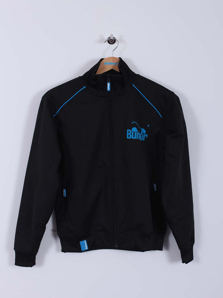 Black Warm Up Zipper- Black (sample)