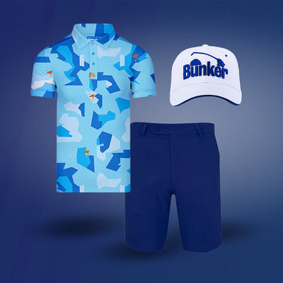 CMAX Camo Ice Blue Gameday Outfit