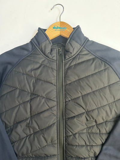 Quilted Full Zip Jacket - Dark Navy - Medium (sample)