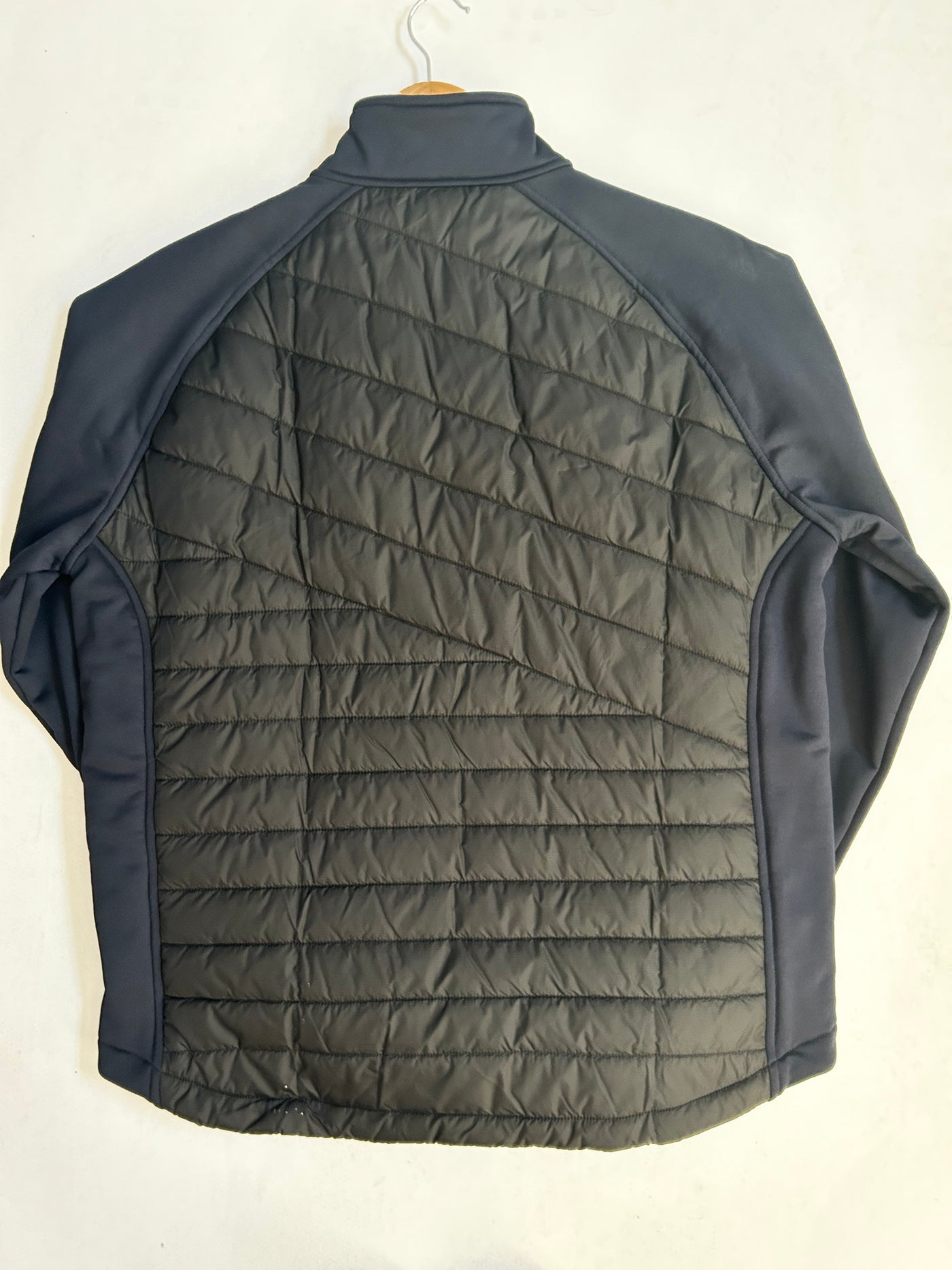 Quilted Full Zip Jacket - Dark Navy - Medium (sample)