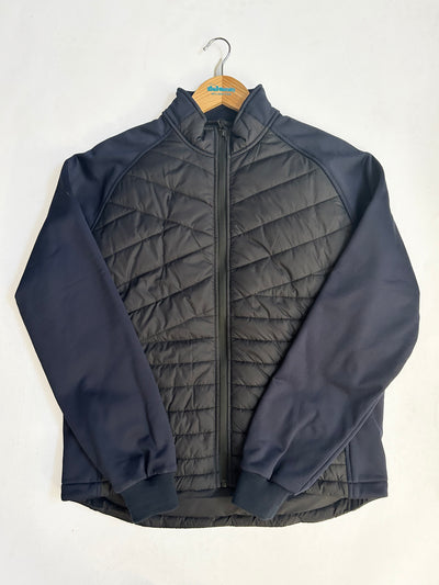 Quilted Full Zip Jacket - Dark Navy - Medium (sample)