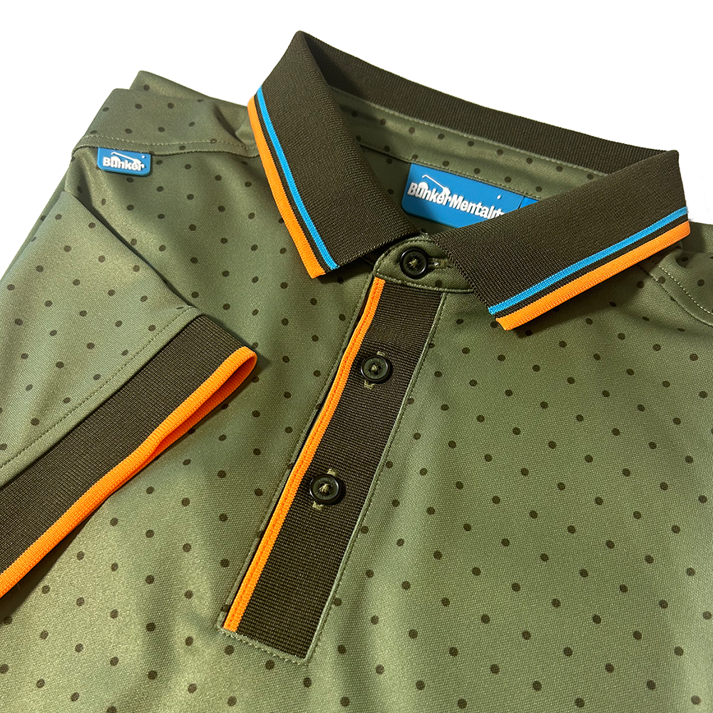 CMAX Polka Dot Polo