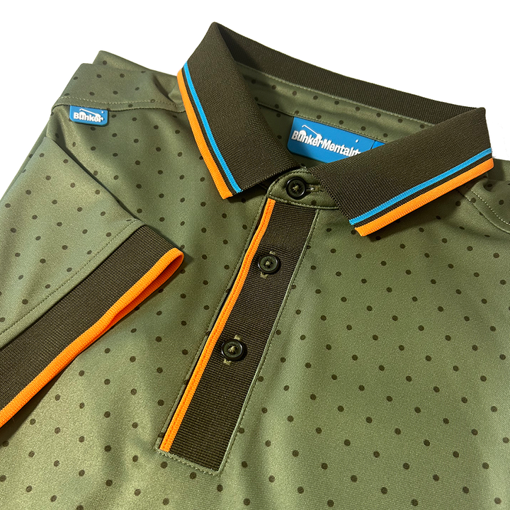 CMAX Polka Dot Polo