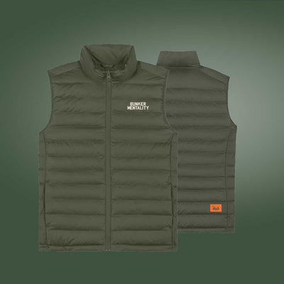 Bunker Tech Logo Gilet - Khaki