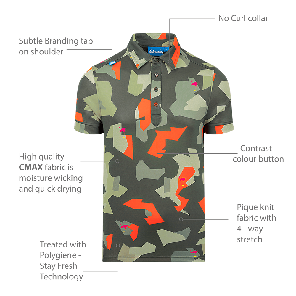 Cmax Camo Polo