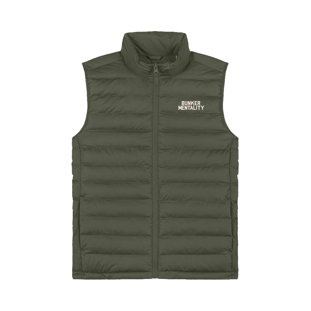 Bunker Tech Logo Gilet - Khaki