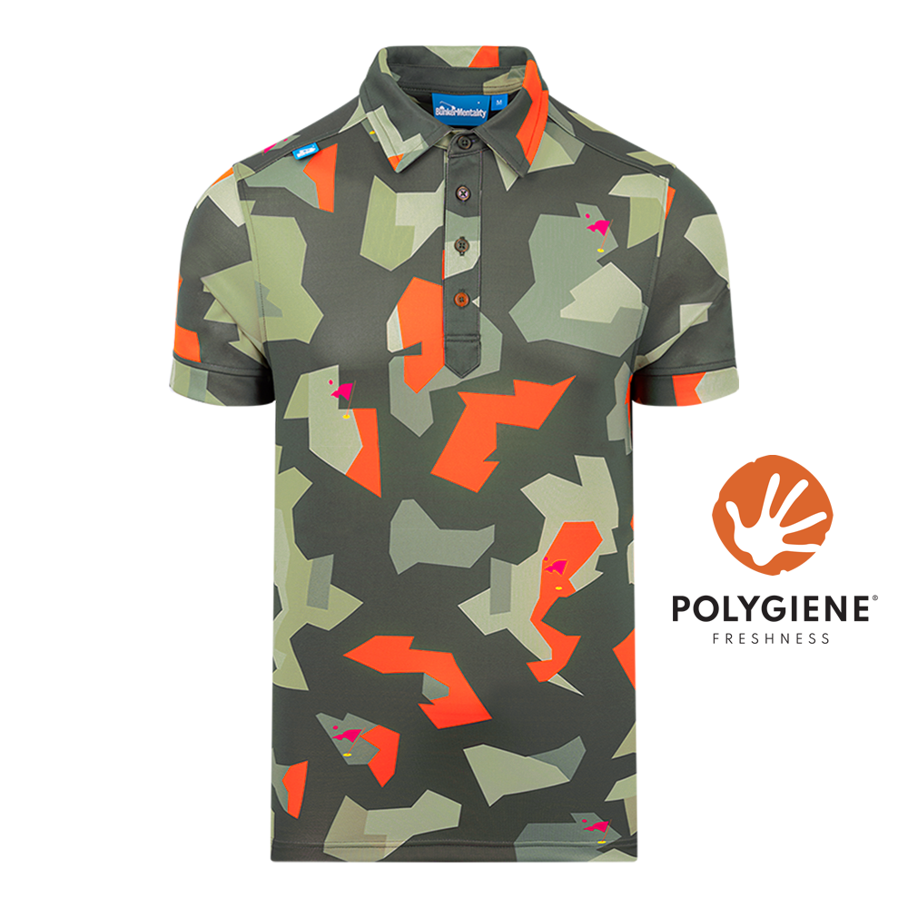 Cmax Camo Polo Shirt Khaki MFY