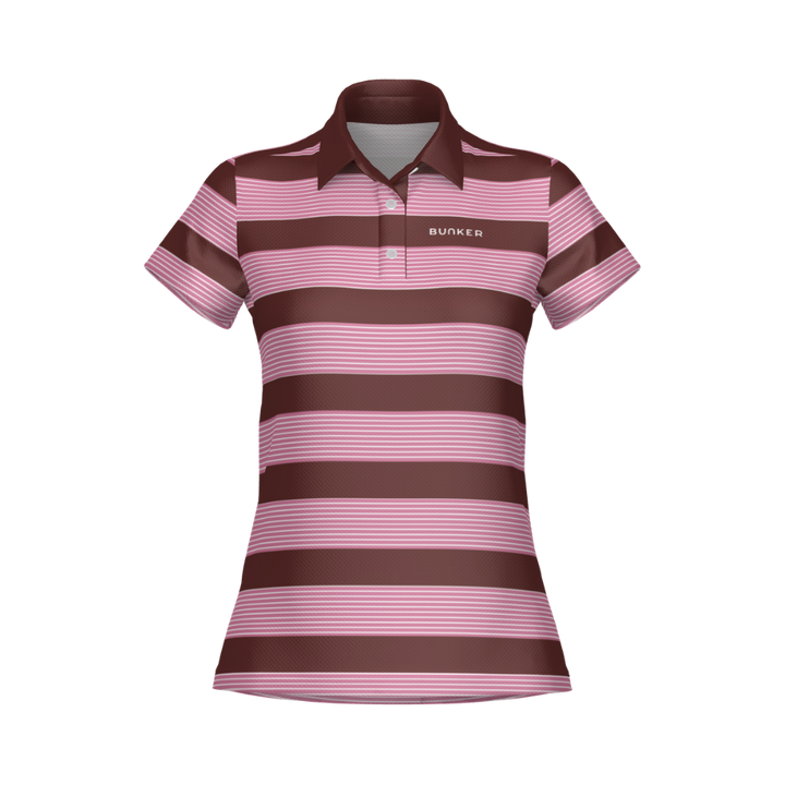 Lyra Polo - Chocolate, Rose Pink