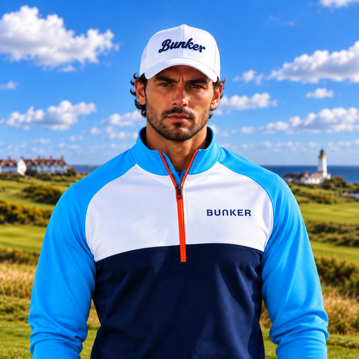 Rocco Mid Layer - Navy & Bunker Blue