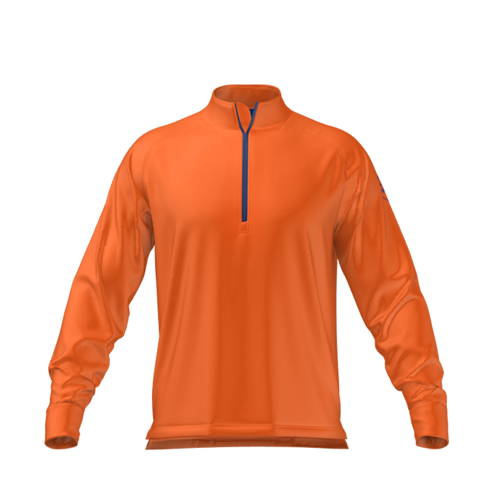 Mid Layer Zipper Orange MFY