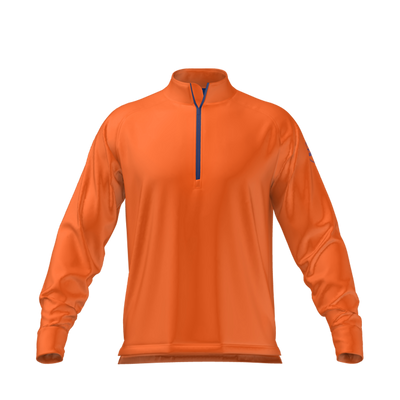 Mid Layer Zipper Orange MFY