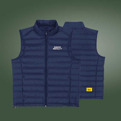 Bunker Tech Logo Gilet - Navy