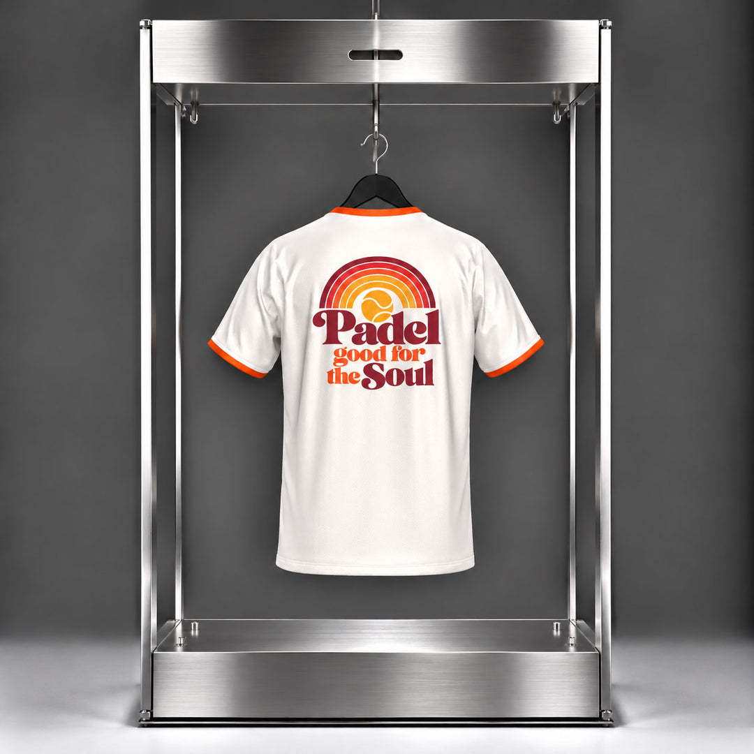 Padel Good for the Soul Organic Cotton T-Shirt - Off White