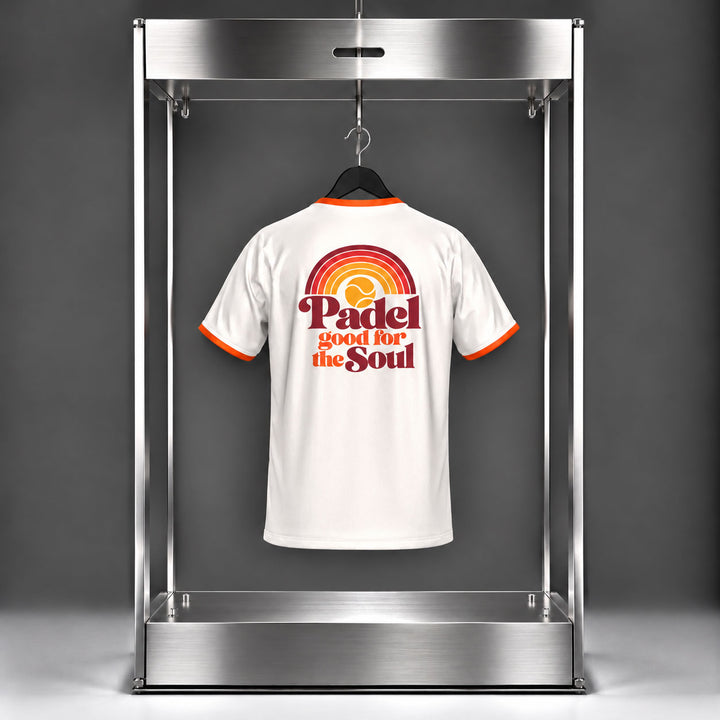 Padel Good for the Soul Organic Cotton T-Shirt - Off White