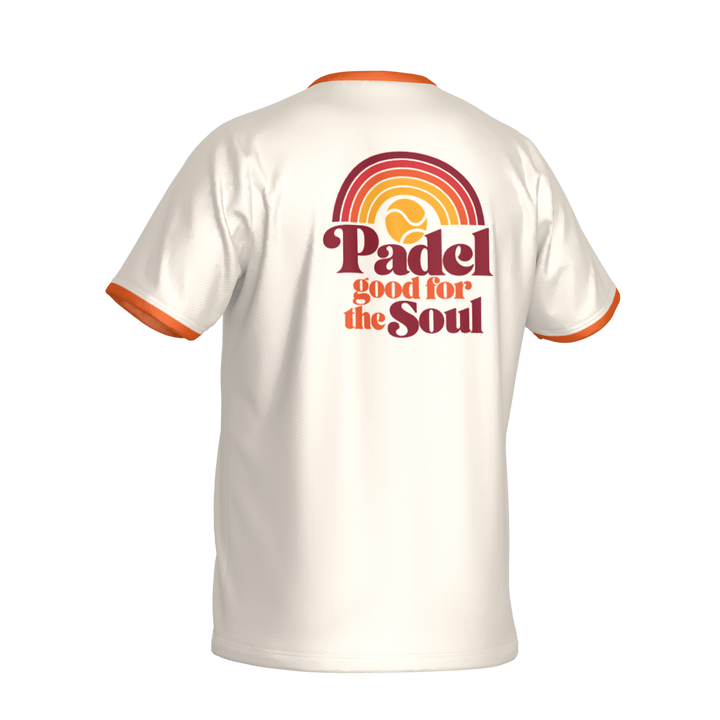 Padel Good for the Soul Tech T Shirt - Off White