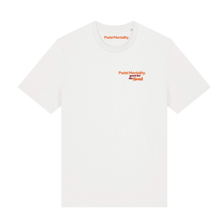 Padel Good for the Soul Organic Cotton T-Shirt - Off White