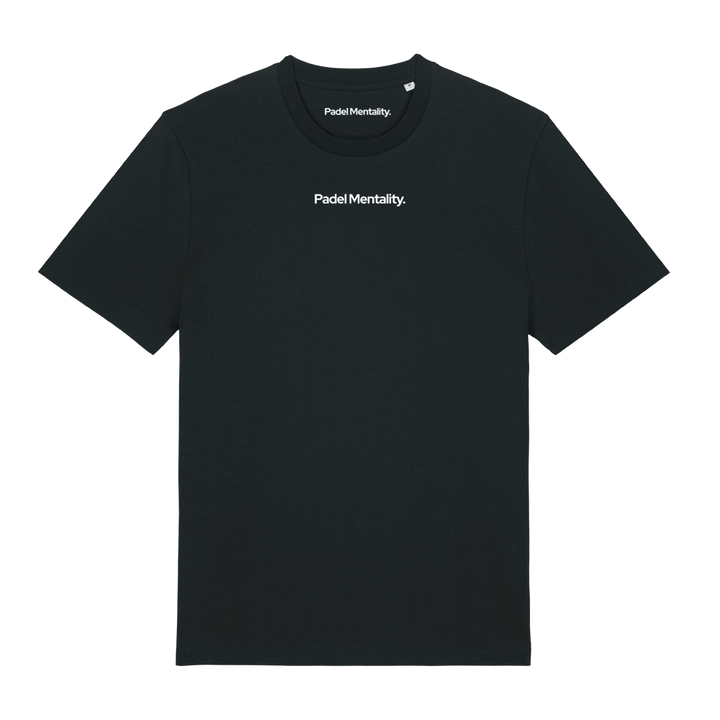 Padel and Planet Organic Cotton T-Shirt - Black