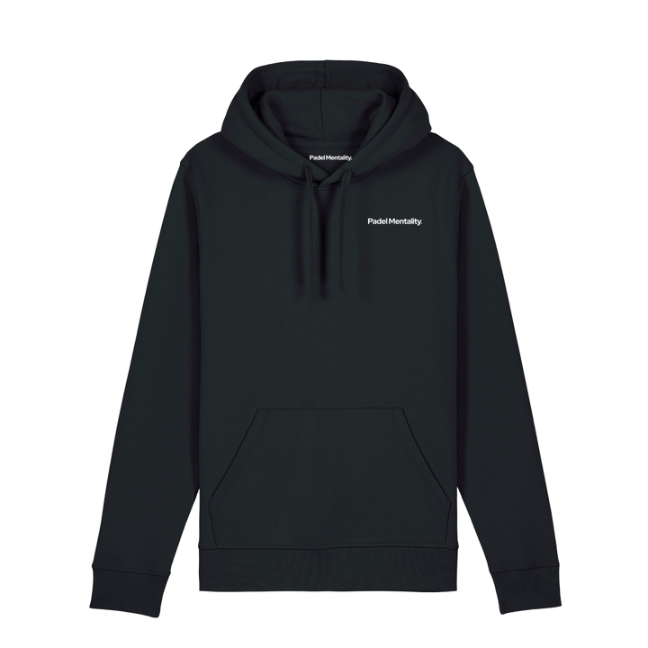 Padel and Planet Organic Cotton Hoodie - Black