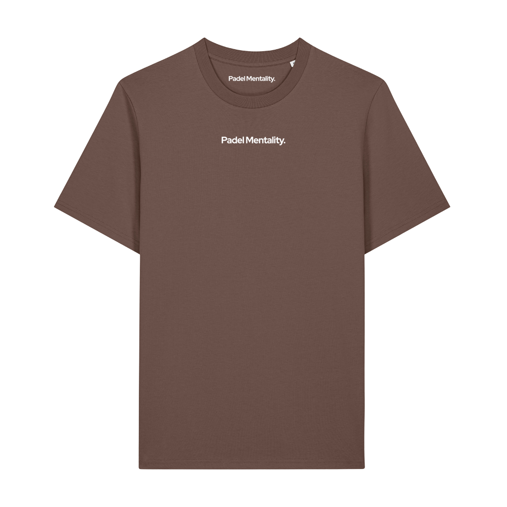Padel and Planet Organic Cotton T-Shirt - Mocha