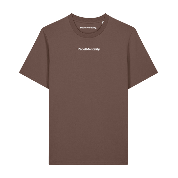 Padel and Planet Organic Cotton T-Shirt - Mocha