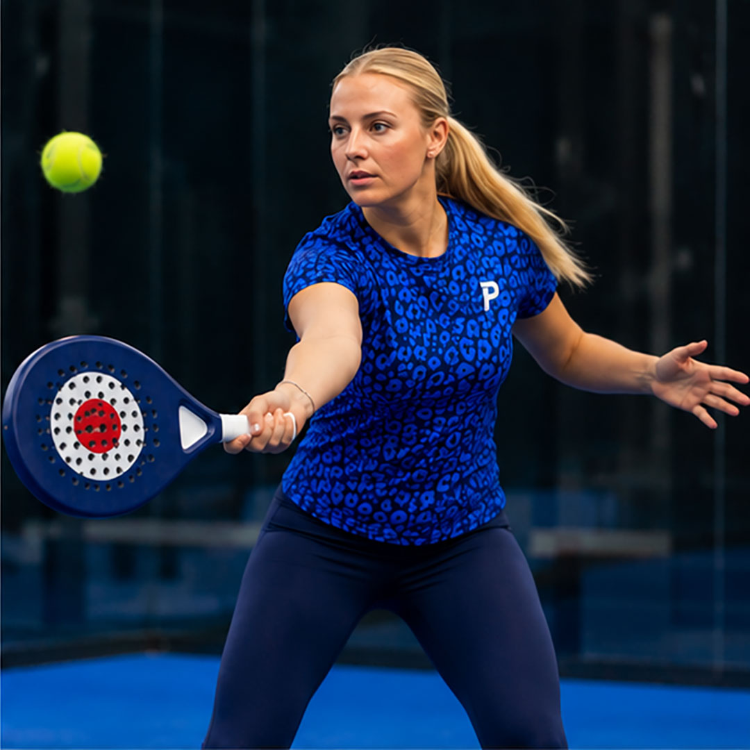 Padel Animal Tech Tee – Blue