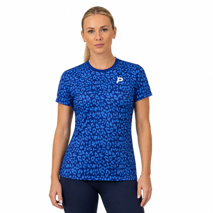 Padel Animal Tech Tee – Blue
