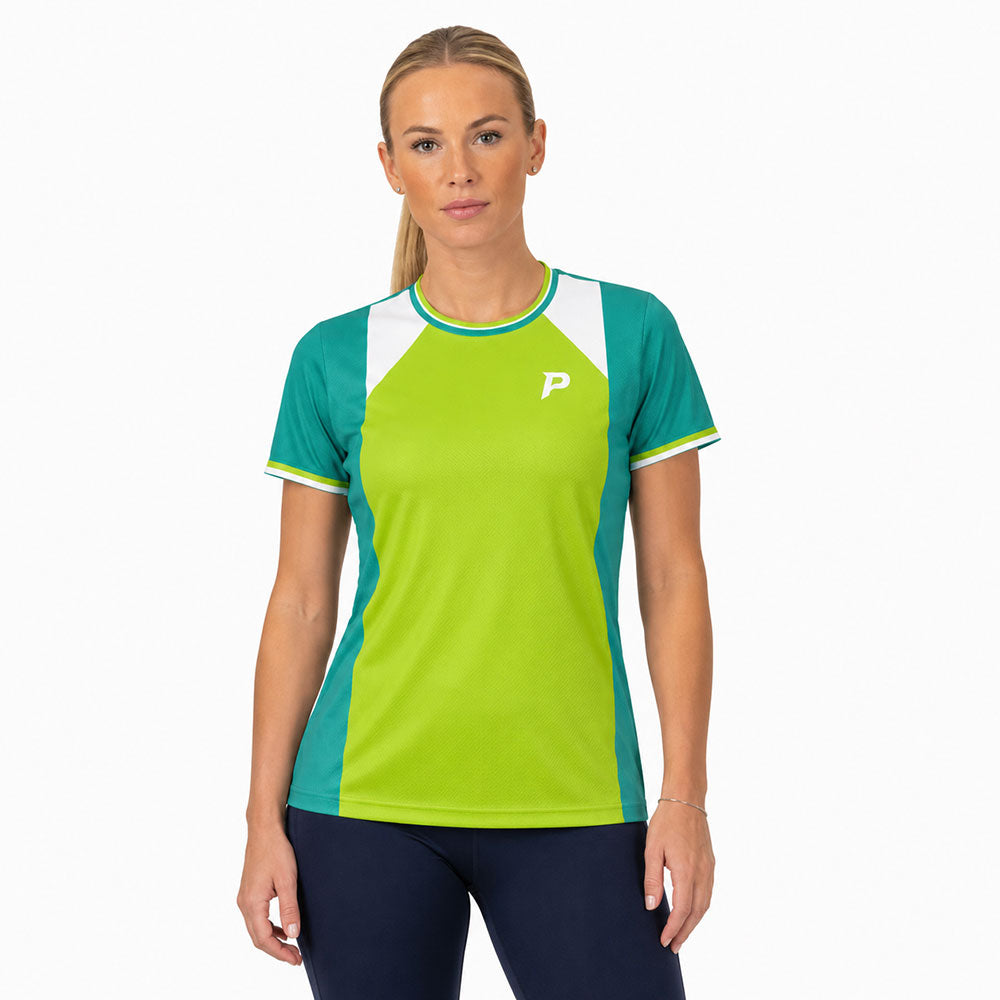 Padel Block Tech Tee  – Green