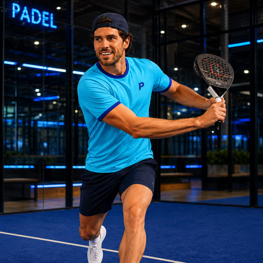Padel Players Tech Tee – Aqua