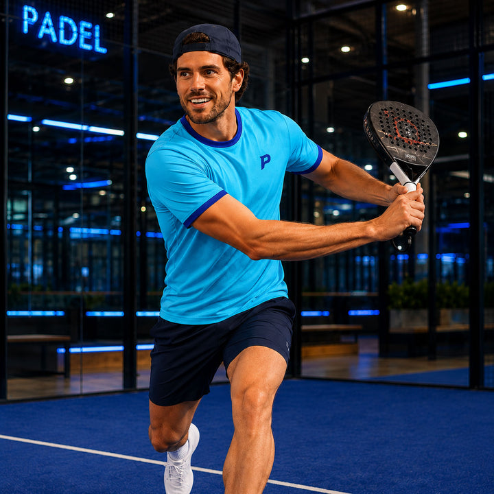 Padel Players Tech Tee – Aqua