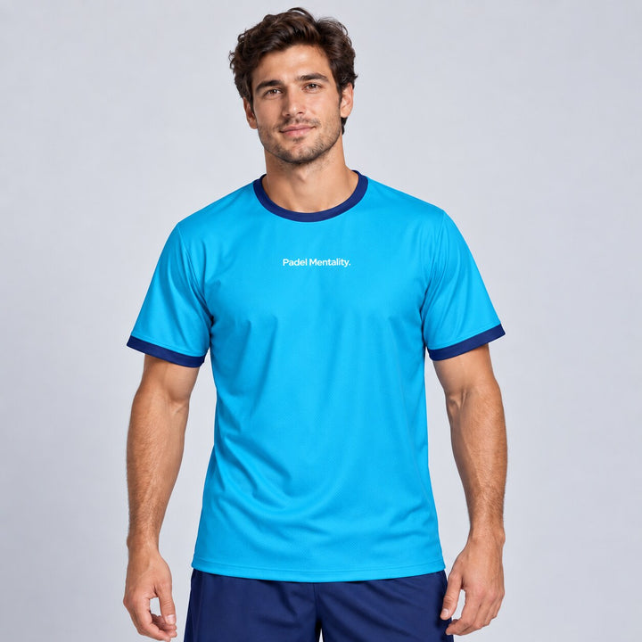 Padel Punk T Shirt - Blue
