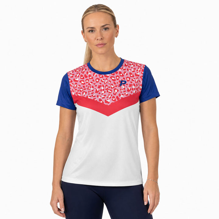 Padel Pulse Tech Tee – Pink