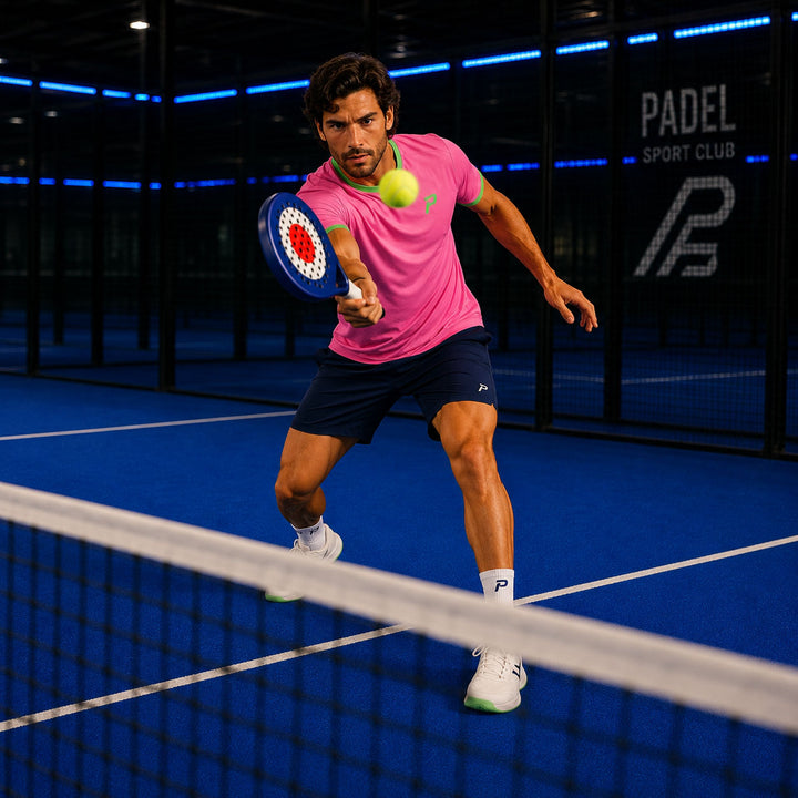 Padel Players Tech Tee – Bubblegum Pink