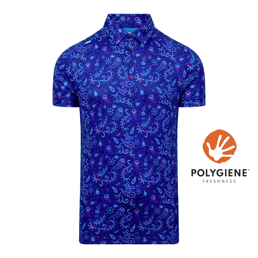 CMAX Paisley Polo